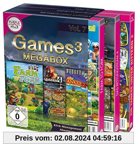 Games 3 MEGA Box VOL.7 USK:06 von S.A.D. Software; Purple Hills