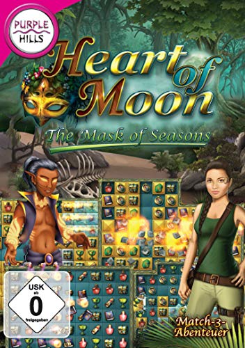 Heart of Moon, The Mask of Seasons,1 DVD-ROM: Match-3--Abenteuer von S.A.D. Software