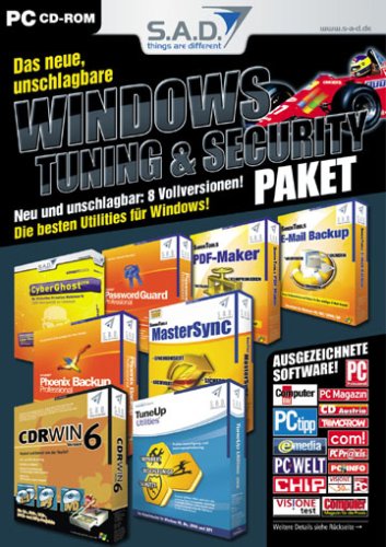 Das neue, unschlagbare Windows Tuning & Security Paket (DVD-Verp.) von S.A.D.