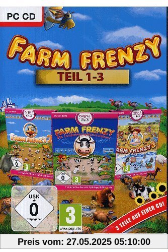 Farm Frenzy Teil 1-3 für PC von S.A.D.