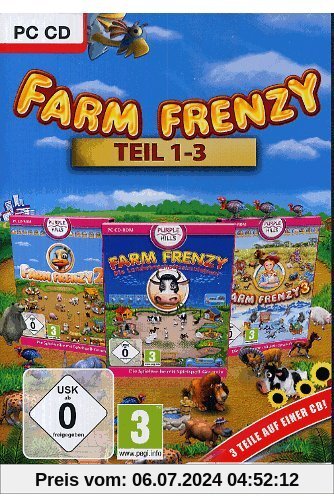Farm Frenzy Teil 1-3 für PC von S.A.D.