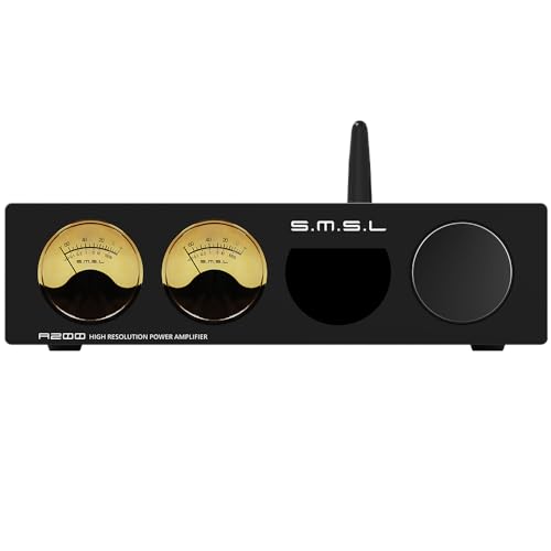 S.M.S.L A200 Hi-Res Kopfhörerverstärker, Hi-Fi Audio Stereo Receiver, 2 Kanal Verstärker Bluetooth 5.0 Receiver für Heimlautsprecher, Home Theater Audio Upgraded Power Amp mit Bass Treble Control S.M.S.L A200 Hi-Res Kopfhörerverstärker, Hi-Fi Audio Stereo Receiver, 2 Kanal Verstärker Bluetooth 5.0 Receiver für Heimlautsprecher, Home Theater Audio Upgraded Power Amp mit Bass Treble Control von S.M.S.L