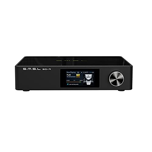 S.M.S.L SD-9 MQA Full Decoding Bluetooth 4.0 HiFi Netzwerk-Musik-Player SD9 unterstützt DSD, WAV APE, FLAC AIFF, MP3 Desktop Player von S.M.S.L