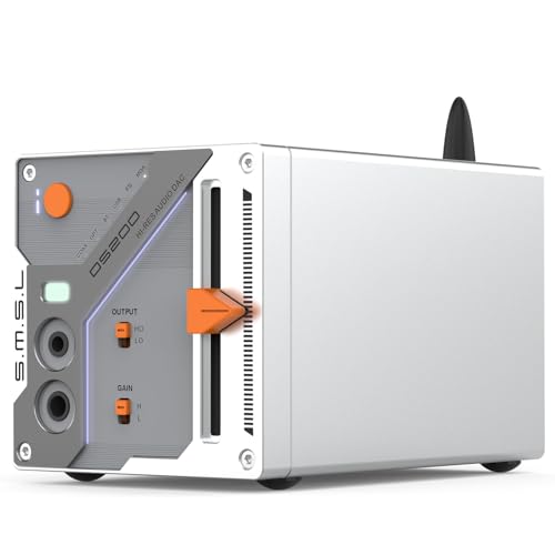 SMSL DS200 & Headphone Amplifier Bluetooth 5.1 USB MQA DAC Support MQA MQA-CD CS43131 Chip XMOS XU-316 32bit/768kHz DSD256 USB/Optical/Coaxial Input SMSL DS200 & Headphone Amplifier Bluetooth 5.1 USB MQA DAC Support MQA MQA-CD CS43131 Chip XMOS XU-316 32bit/768kHz DSD256 USB/Optical/Coaxial Input von S.M.S.L
