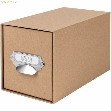 2 x S.O.H.O. CD-Schubladenbox Kraft mit Griff 2 x S.O.H.O. CD-Schubladenbox Kraft mit Griff von S.O.H.O.