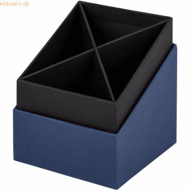 4 x S.O.H.O. Stifteköcher 86x86x100mm Navy von S.O.H.O.