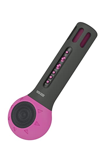 S2 Digital Karaoke Mikrofon Rockids Schwarz, Farbe:Pink von S2-Digital