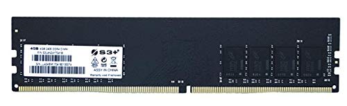 S3+ S3L4N2619041 4GB DDR4 2666 MHz Arbeitsspeicher Module (4 GB, 1 x 4 GB, DDR4, 2666 MHz, 288-pin DIMM) von S3+