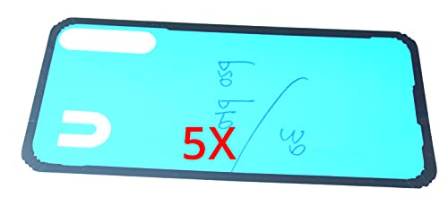 S4H 5 x Akku Klebefolie Akkudeckel Kleber geeignet für Huawei P30 Pro von S4H