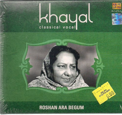Khayal - Classical Vocal - (Cd) Roshan Ara Begum von SA RE GA MA