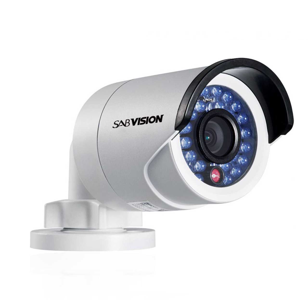 Sabvision 2100 IR Mini Bullet 2.5K QHD 4MP 2688 x 1520 Pixel 4mm Fixed WDR PoE IP67 IP-Kamera von SAB