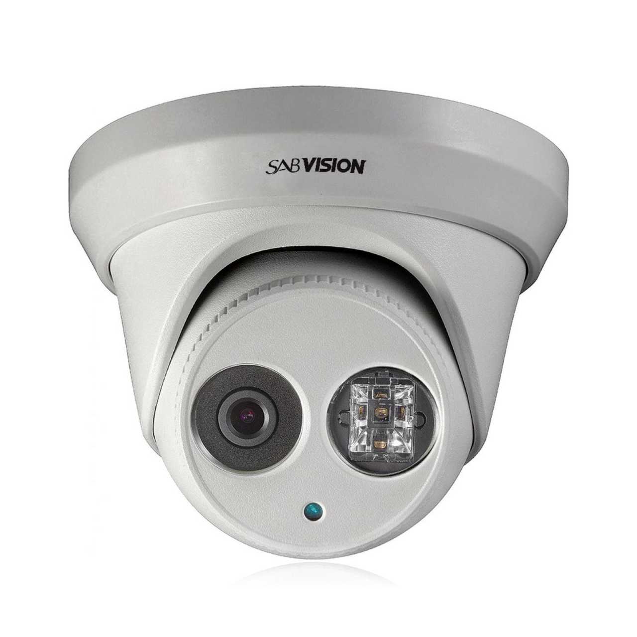 Sabvision 2300 Exir Turret 2.5K QHD 4MP 2688 x 1520 Pixel 2.8mm Fixed WDR PoE IP67 IP-Kamera von SAB