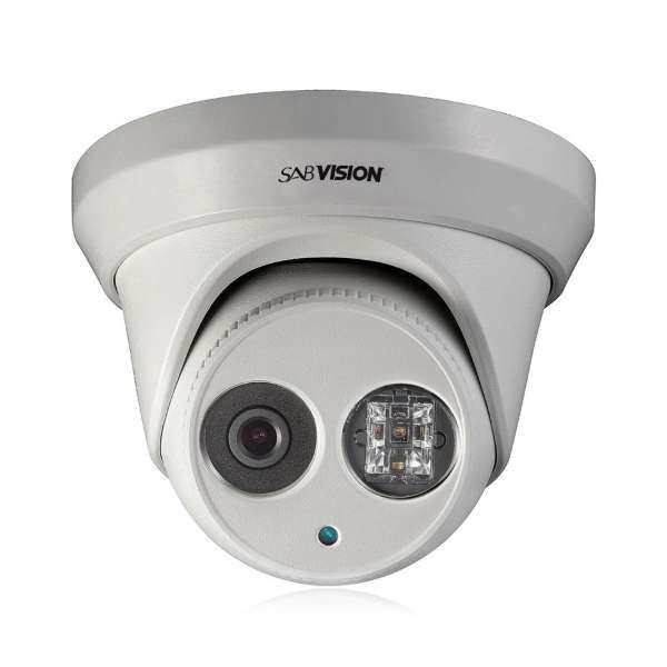 Sabvision 2300 Exir Turret 2.5K QHD 4MP 2688 x 1520 Pixel 2.8mm Fixed WDR PoE IP67 IP-Kamera