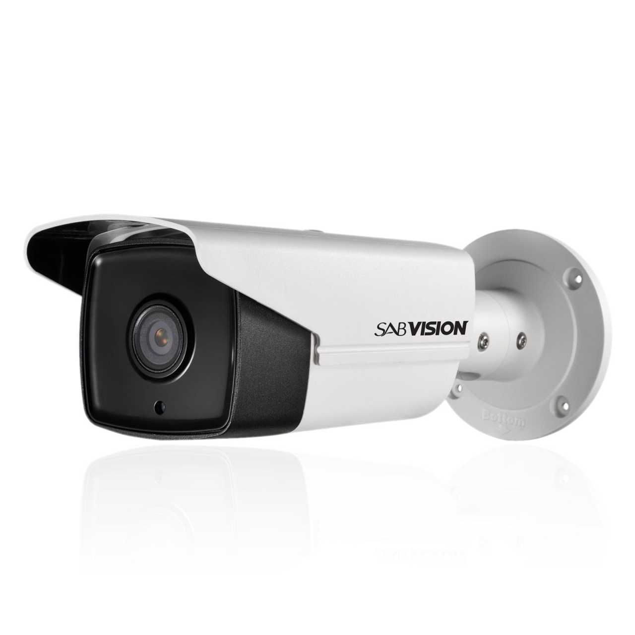 Sabvision 2500 Exir Bullet 2.5K QHD 4MP 2688 x 1520 Pixel 2.8-8mm Fixed WDR PoE IP67 IP-Kamera von SAB