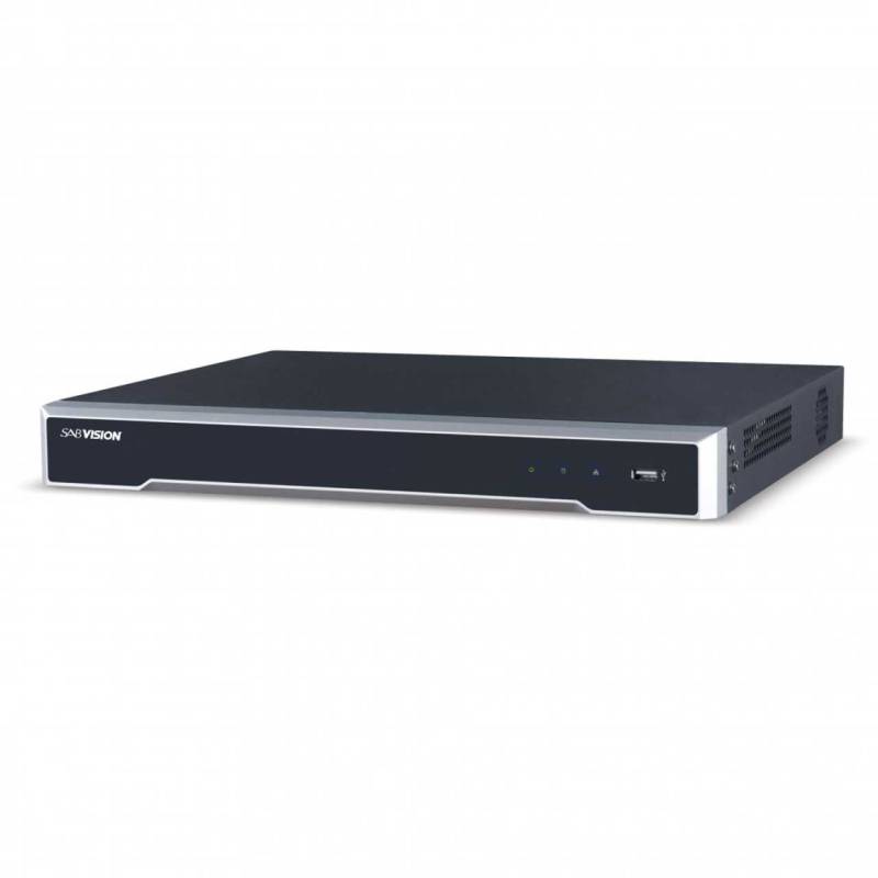 Hikvision / SAB NVR 16 3840×2160p 16-Kanal H.265 PoE 4K Netzwerk Kamera Rekorder von SAB