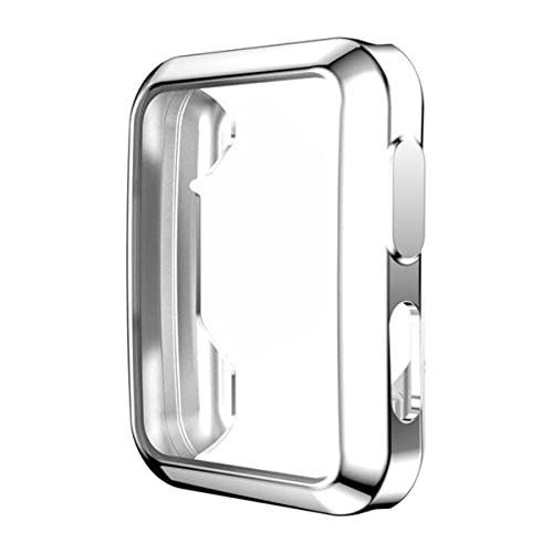 Hülle für Huawei Watch D Schutzhülle Weich Silikonhülle Abdeckung Stoßfest Schutz Tasche Kompatibel mit Huawei Watch D (Silber) von SABSEN