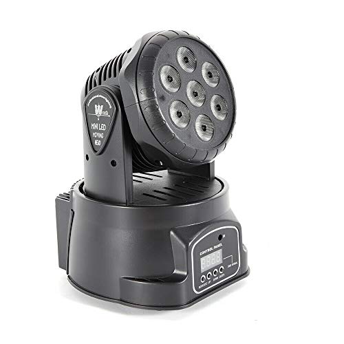 SABUIDDS Moving Head Bühnenlicht DJ Partylicht Disco Bühnenlicht LED mit DMX512/RGBW Professioneller Mini Moving Head Spot Beam 4 in1 Strobe Beleuchtung Effekt für DJ Disco Halloween Club Home Party SABUIDDS Moving Head Bühnenlicht DJ Partylicht Disco Bühnenlicht LED mit DMX512/RGBW Professioneller Mini Moving Head Spot Beam 4 in1 Strobe Beleuchtung Effekt für DJ Disco Halloween Club Home Party von SABUIDDS