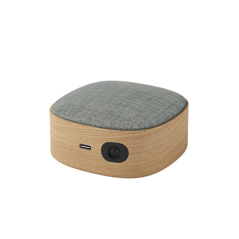 SACKit - Go Wood Tragbarer Bluetooth Lautsprecher - Natur Eiche von SACKit
