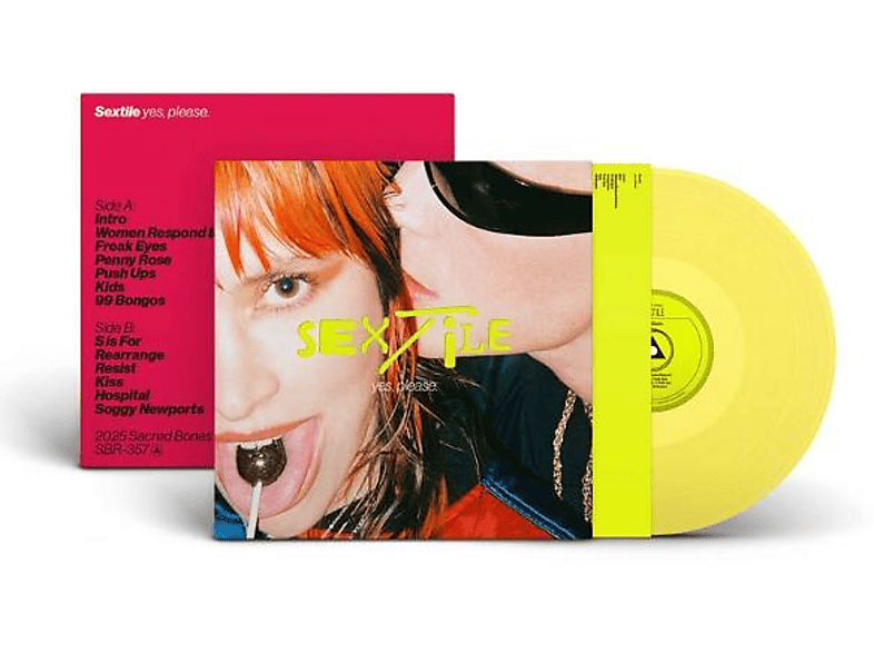 Sextile - yes, please. (yellow vinyl, indies only) (Vinyl) von SACRED BON