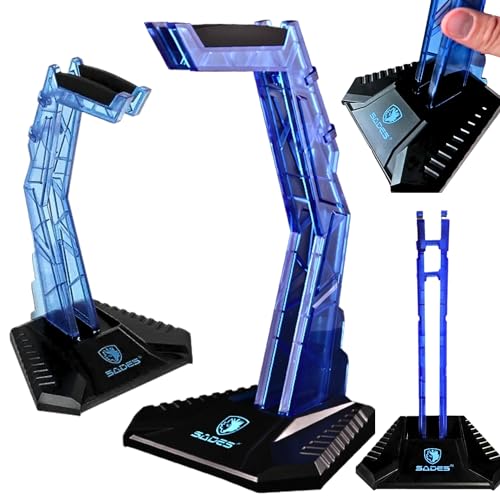 SADES Offizieller Ständer für Gaming Kopfhörer blau Demo Zubehör SADES Offizieller Ständer für Gaming Kopfhörer blau Demo Zubehör von SADES