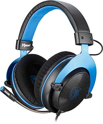 SADES Mpower SA-723 Gaming Headset Schwarz Blau, normal von SADES