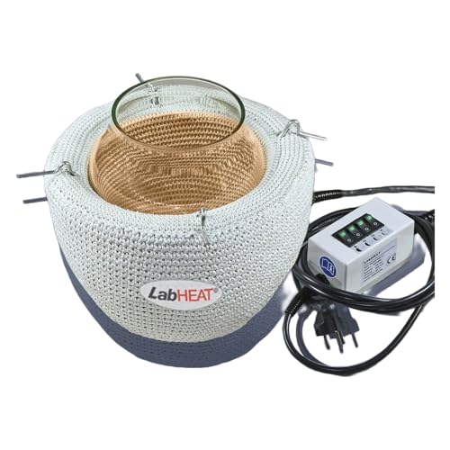 SAF Wärmetechnik KM-GF Standardheizhaube für 100ml Reaktionsgefäße, 100 Watt, 230 Volt, 150mm Durchmesser, 105mm Höhe von SAF Wärmetechnik