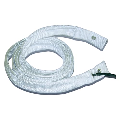 SAF Wärmetechnik KM-HT-BS30 Glasseide Isoliertes Heizband, 4,0m Länge, 1000 Watt, 230 Volt von SAF Wärmetechnik