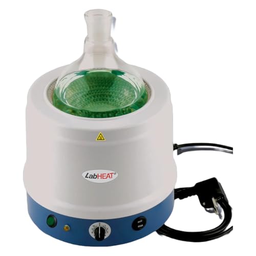 SAF Wärmetechnik KM-ME Gehäuseheizhaube mit Leistungssteller für 1000ml Rundkolben, 300 Watt, 230 Volt, 220mm Durchmesser, 190mm Höhe von SAF Wärmetechnik