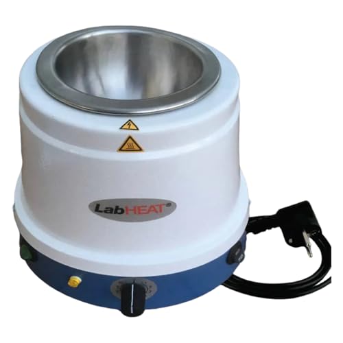 SAF Wärmetechnik KM-MEB Gehäuseheizhaube mit Edelstahl-Heizschale für 1000ml Rundkolben, 300 Watt, 230 Volt, 220mm Durchmesser, 190mm Höhe von SAF Wärmetechnik