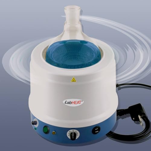 SAF Wärmetechnik KM-MER Gehäuseheizhaube mit Magnetrührer für 500ml Glaskolben, 200 Watt, 230 Volt, 220mm Durchmesser, 190mm Höhe von SAF Wärmetechnik