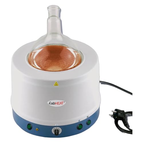 SAF Wärmetechnik KM-MPE Gehäuseheizhaube für 1000-3000ml Drei Kolben, 700 Watt, 230 Volt, 300mm Durchmesser, 220mm Höhe von SAF Wärmetechnik