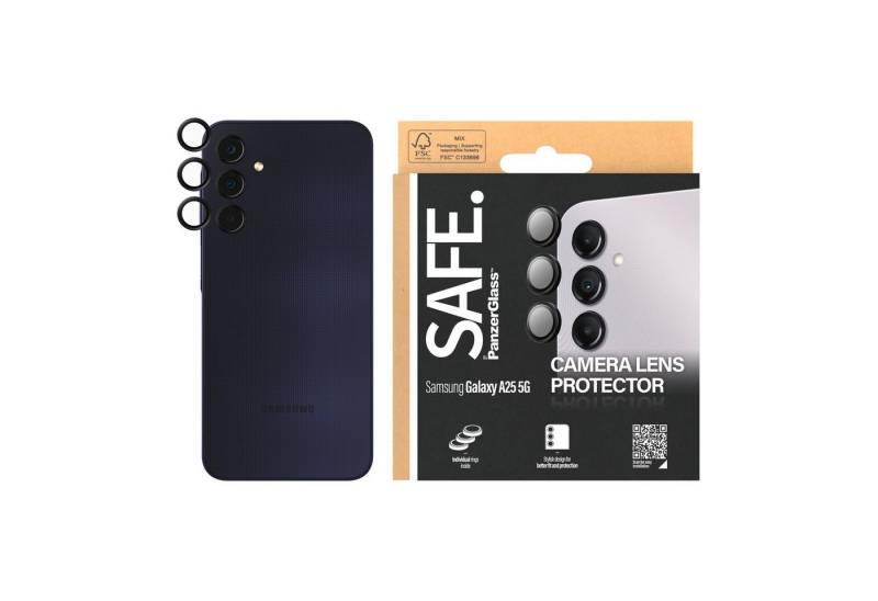 SAFE by PanzerGlass Kameraschutzglas Camera Lens Protector für Samsung Galaxy A25 5G, Kameraschutz von SAFE by PanzerGlass