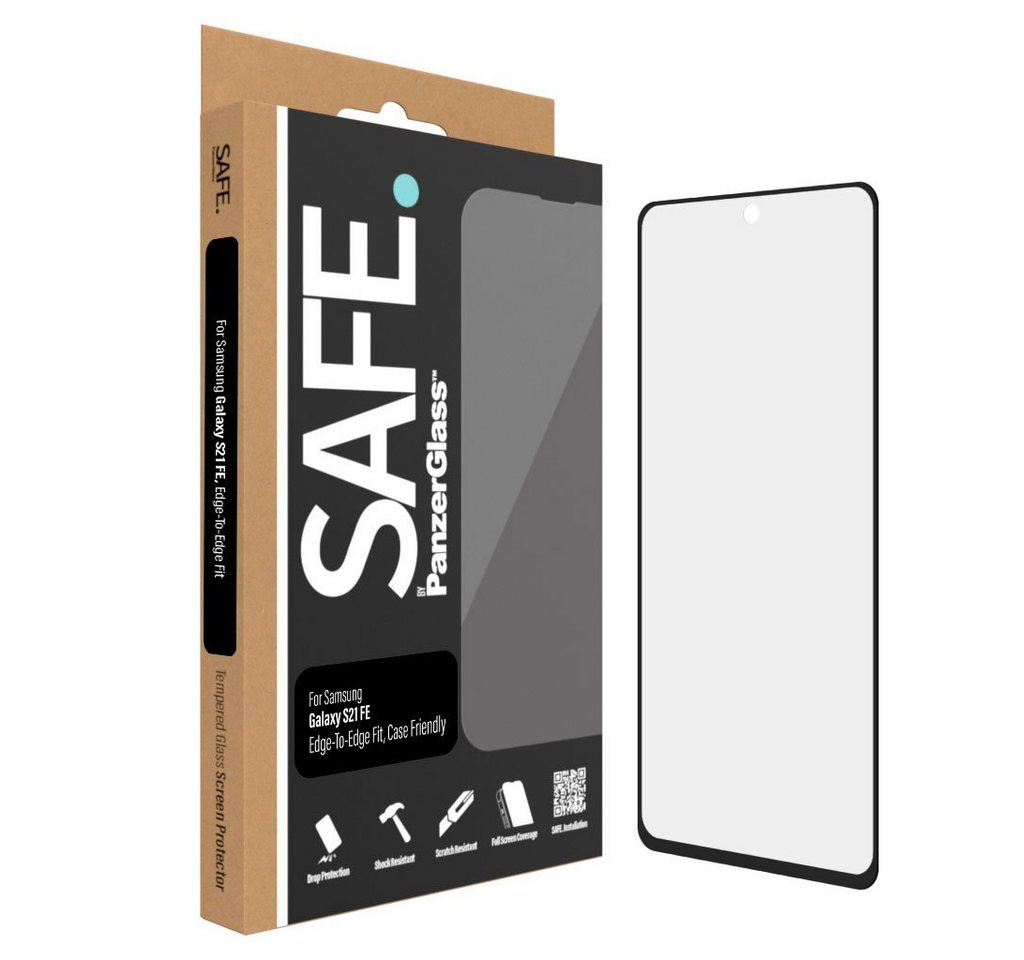 SAFE by PanzerGlass Screen Protector Samsung Galaxy S21 FE, Displayschutzfolie von SAFE by PanzerGlass