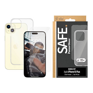 SAFE. by PanzerGlass™ 2-in-1 Schutz-Set für Apple iPhone 15 Plus von SAFE. by PanzerGlass™