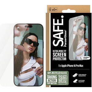 SAFE. by PanzerGlass™ Display-Schutzglas für Apple iPhone 16 Pro Max von SAFE. by PanzerGlass™