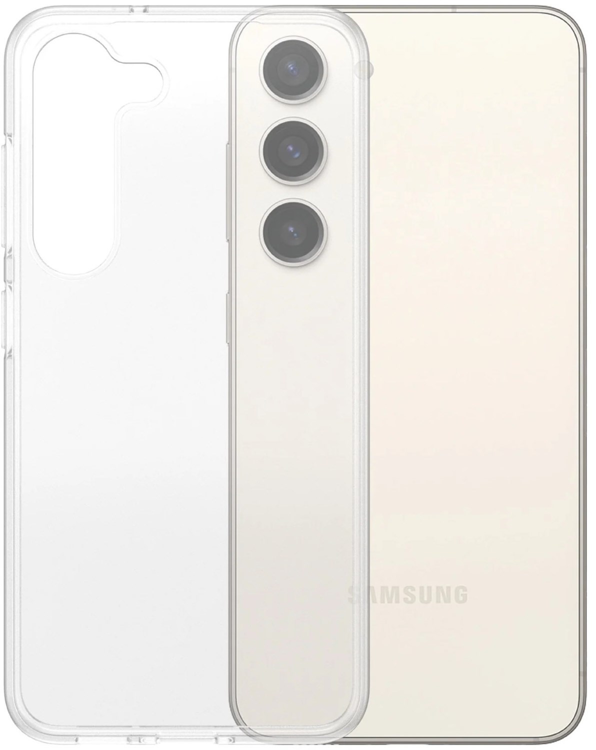 TPU Case für Galaxy S23 transparent von SAFE. by PanzerGlass