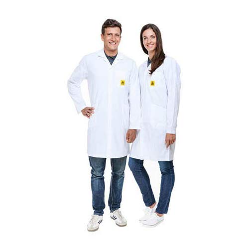 Safeguard Pro Line - M ESD Arbeitsmantel Pro Line, M, Weiß von Safeguard