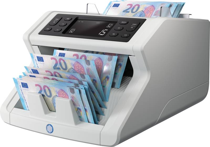 SAFESCAN 2250 - Geldzählmaschine, Banknoten, 3 Sicherheitsmerkmale von SAFESCAN