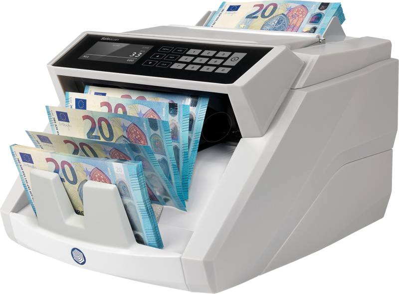 SAFESCAN 2465S - Geldzählmaschine, Banknoten, 7 Sicherheitsmerkmale von SAFESCAN