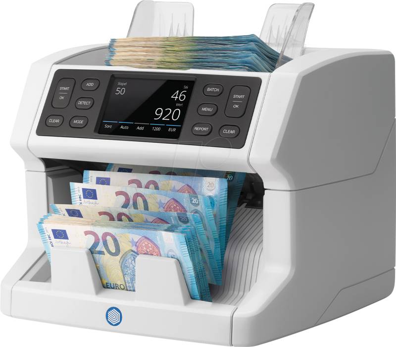 SAFESCAN 2865S - Geldzählmaschine, Banknoten, 7 Sicherheitsmerkmale von SAFESCAN
