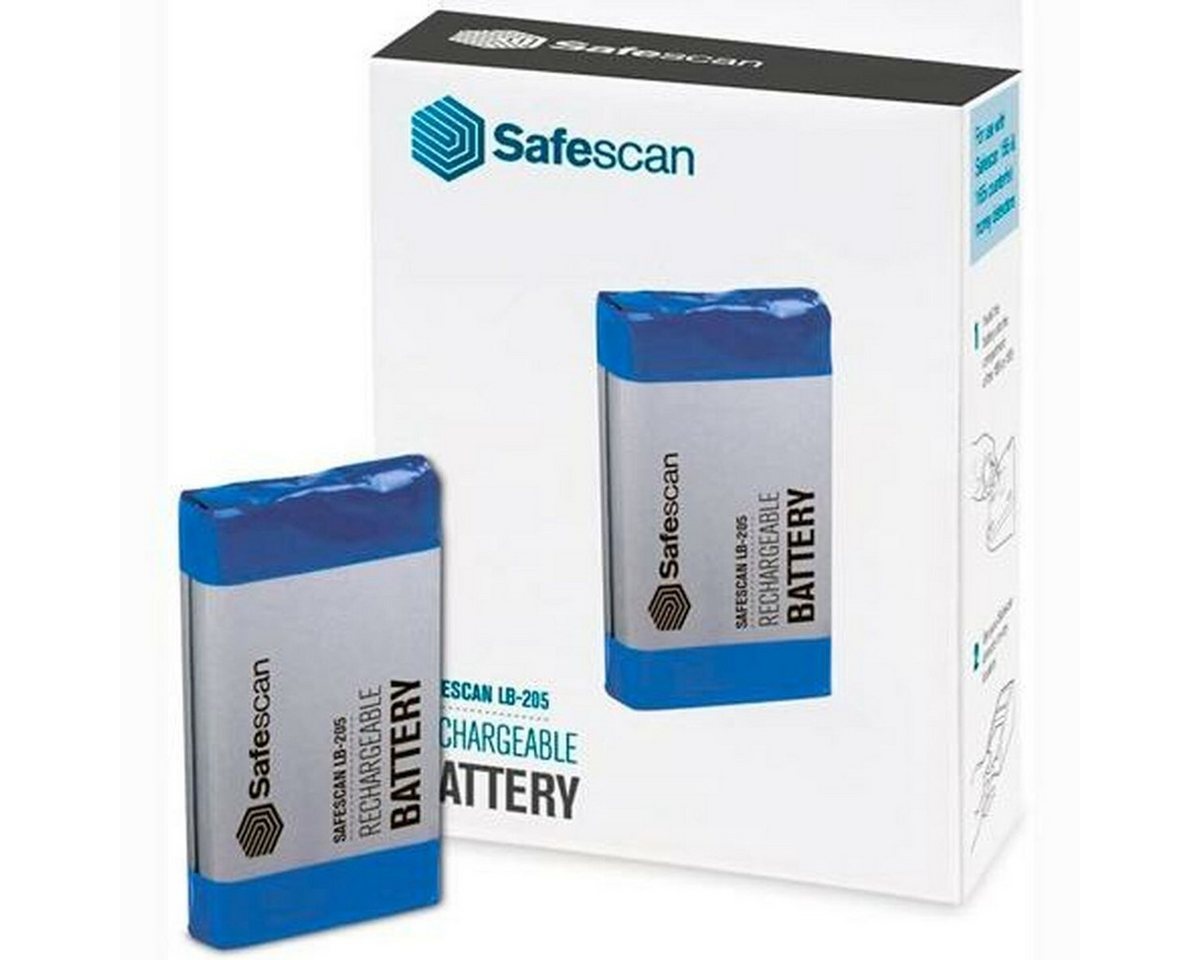 SAFESCAN Batterie, Wiederaufladbare Batterie Safescan LB-205 Blau SAFESCAN Batterie, Wiederaufladbare Batterie Safescan LB-205 Blau von SAFESCAN
