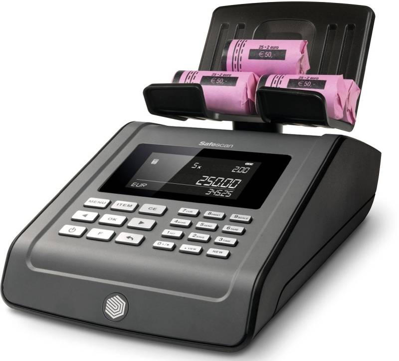 SAFESCAN Geldkassette Geldwaage 6185 schwarz. von SAFESCAN