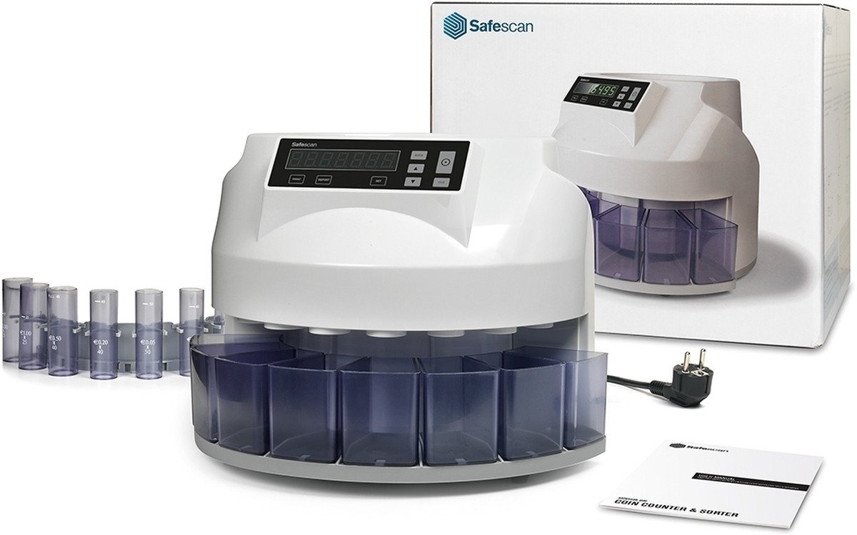 SAFESCAN Geldkassette Münzzähler/Sortierer 1250 EUR SAFESCAN Geldkassette Münzzähler/Sortierer 1250 EUR von SAFESCAN