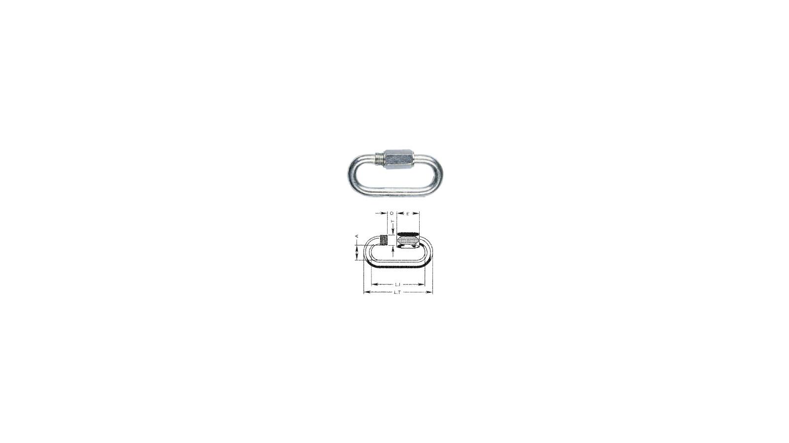 Safetex Kettenschnellverschlüsse, europäische Produktion 1100 kg von SAFETEX