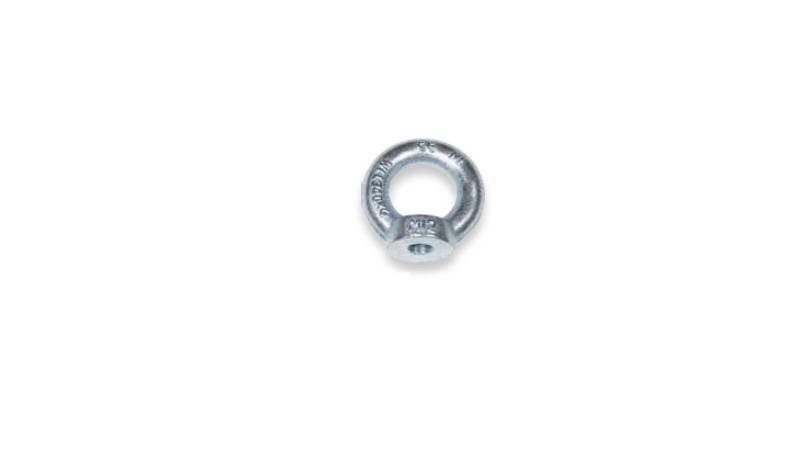 Safetex Ringmutter DIN 582, verzinkt, im Gesenk geschmiedet, Nutzlast 1200 kg von SAFETEX