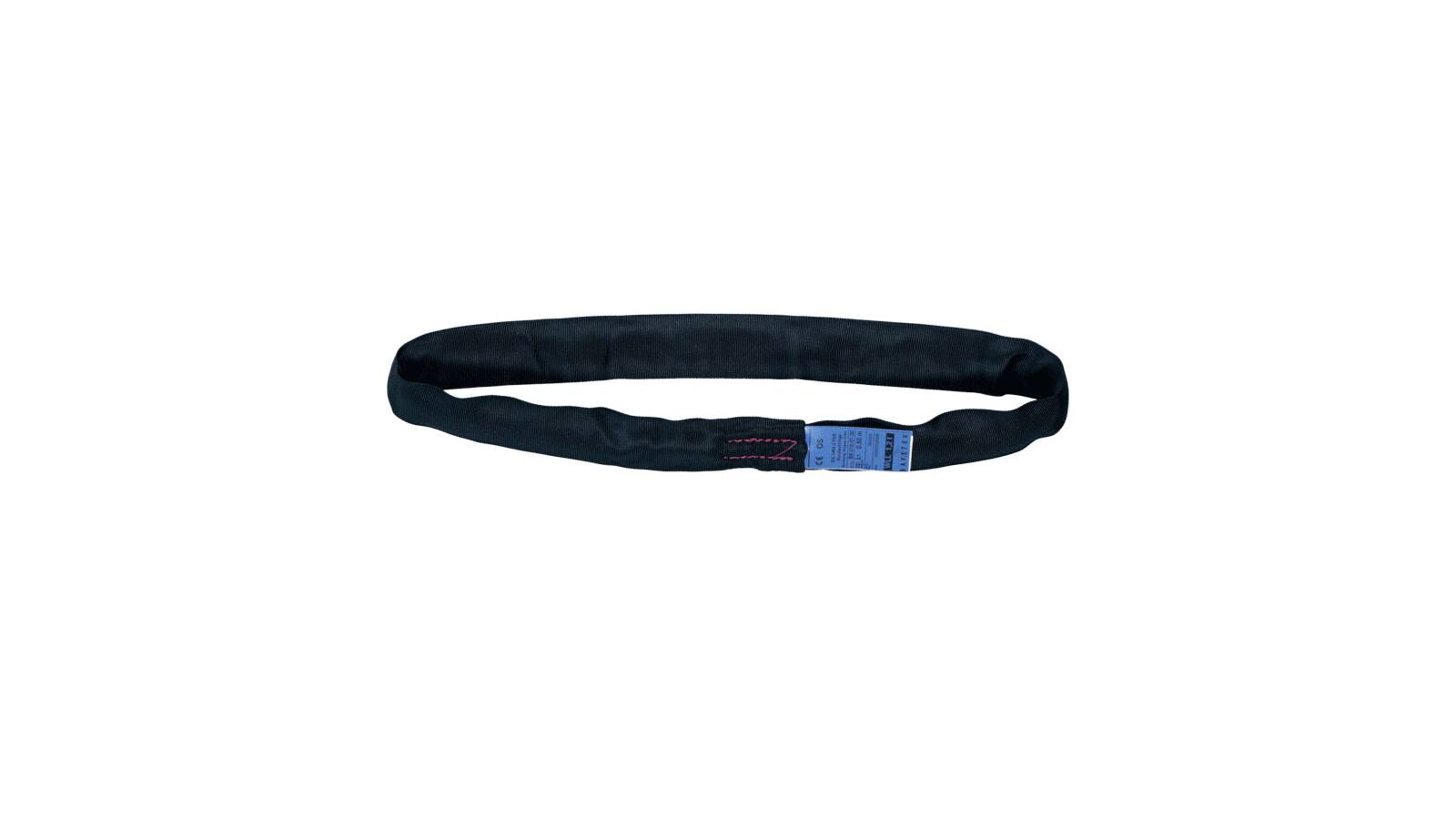 Safetex Rundschlinge mit Garn-Einlage, inkl. Labelschutz, Nutzlast 1200 kg, Nutzlänge 1,5 m von SAFETEX