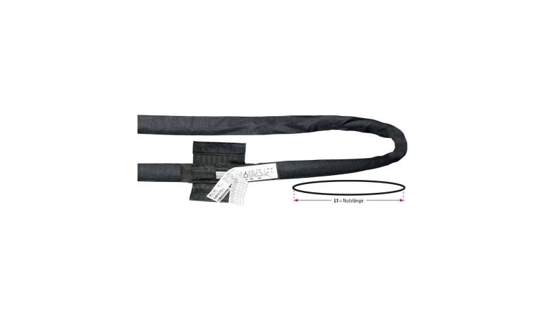 Safetex Rundschlinge mit Stahlseil-Einlage, WLL nach DGUV 1000 kg, Nutzlänge 1,5 m von SAFETEX