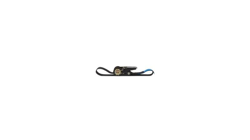 Safetex Zurrgurt mit Drucktasche, einteilig, Zugkraft 0,8 t, Breite 25 mm, Länge 8 m von SAFETEX