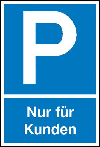 SafetyMarking 11.5124 Parkplatzschild Parkplatz Aluminium (B x H) 400mm x 600mm 1St. von SAFETYMARKING