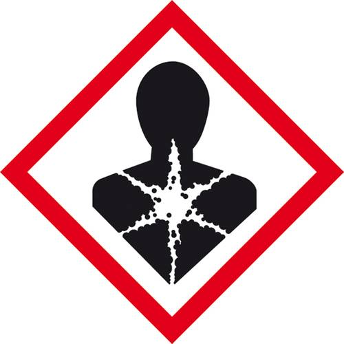 SafetyMarking 21.B1032 GHS-Gefahrenpiktogramm 08 Gesundheitsgefahr Folie selbstklebend (B x H) 200mm von SAFETYMARKING